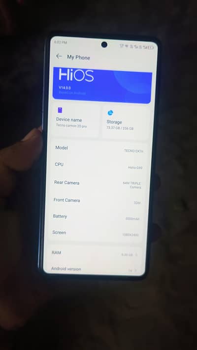Tecno CAMON 20 Pro