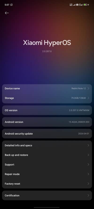 Xiaomi Redmi Note 12