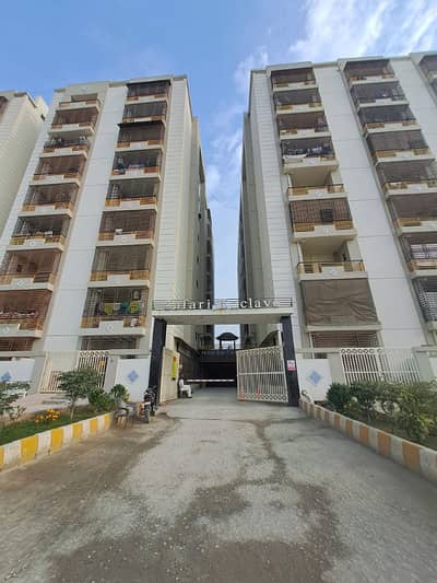 FLAT FOR RENT SAFARI ENCLAVE NEAR SAFOORA CHORANGI RIM JHIM TOWER SADI TOWN ROAD KARACHI.