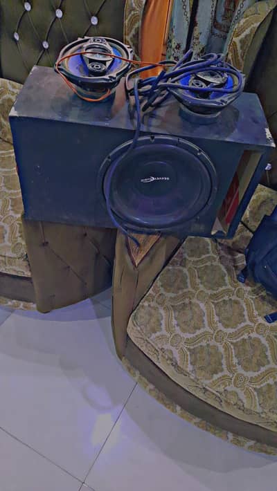 Sound system for sale with amplifier