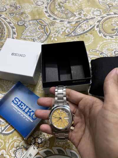 Seiko automatic mens watch