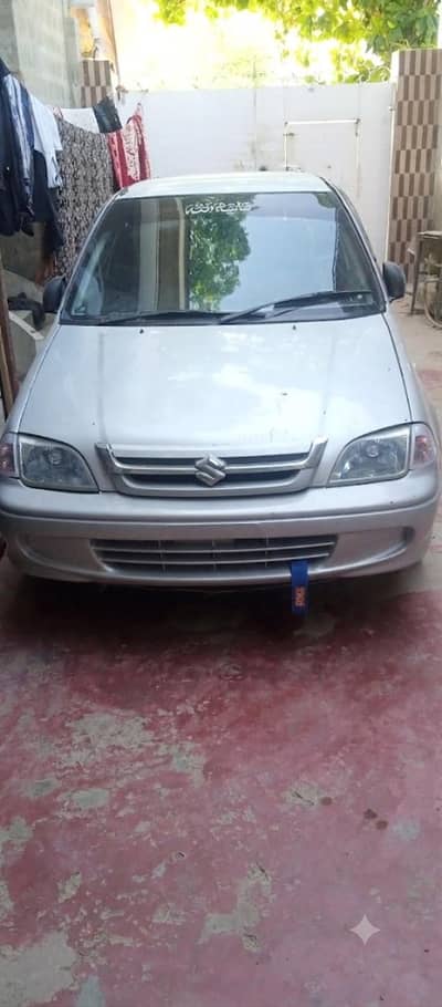 Suzuki cultus renta car car AC on sound system Android panel stall EFI