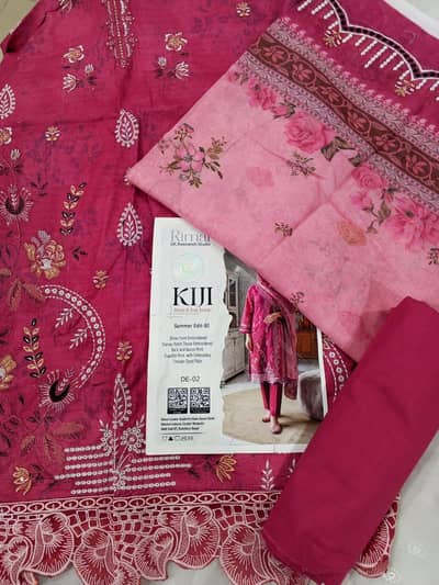 lawn Embroidered dresss