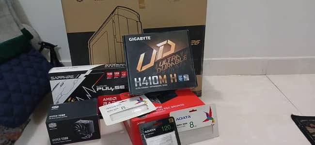 i5 10400f GIGABYTE h410 16gb ddr4