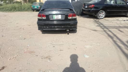 Honda Civic 1998 model back spoiler for sale