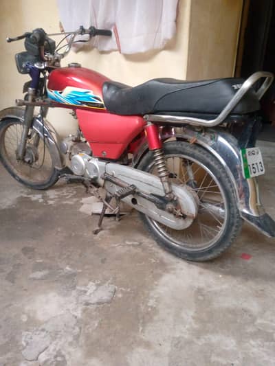 70 bike for sale. . . good condition documents are complete.