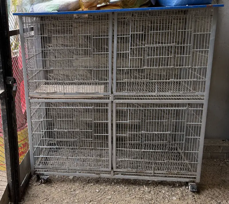 big cage/iron cage/4 portion cage /birds cage/pinjra/Cage/metal cage — photo 9