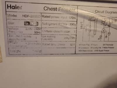 Used Deep Freezer fo sale