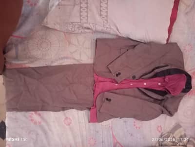 Kids Coat pent 3 pieces 5-7