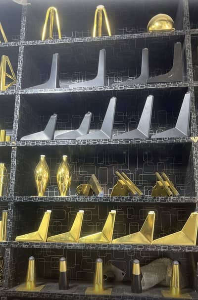 Sofa legs brass