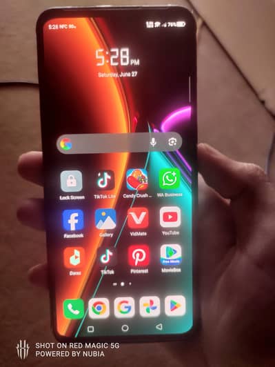 Zte Nubia Red Magic 7 Ghost Dual sim approved 18Gb 256Gb