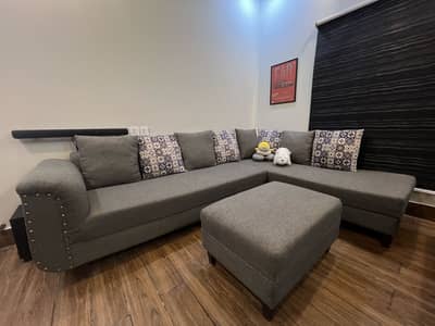 7 Seater L Shaped Sofa For Sale