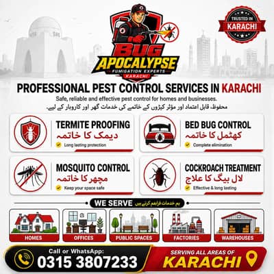 Professional Pest Control & Fumigation Services