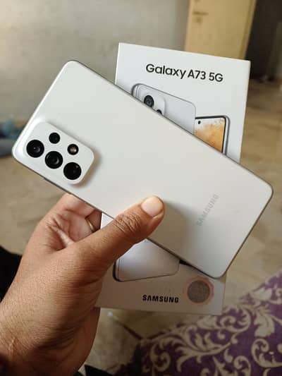 Samsung A73 5G Official PTA With Box / Samsung Galaxy A73 5G