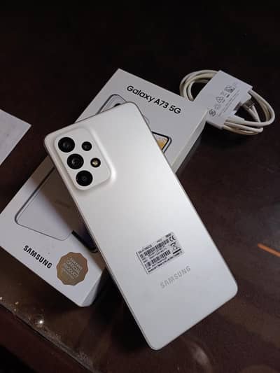 Samsung A73 5G Official PTA With Box / Samsung Galaxy A73 5G