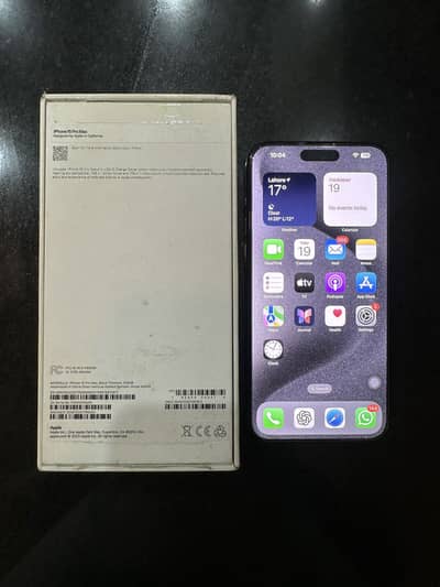 Apple iPhone 15 Pro Max Non-PTA JV 10/10 Condition