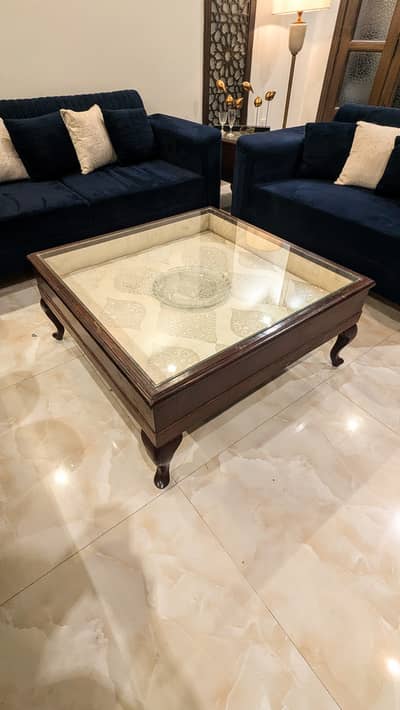 Center Table with 2 side tables "Turkish Imported"