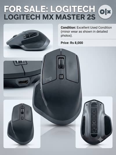 Logitech MX Master 2S Wireless Mouse