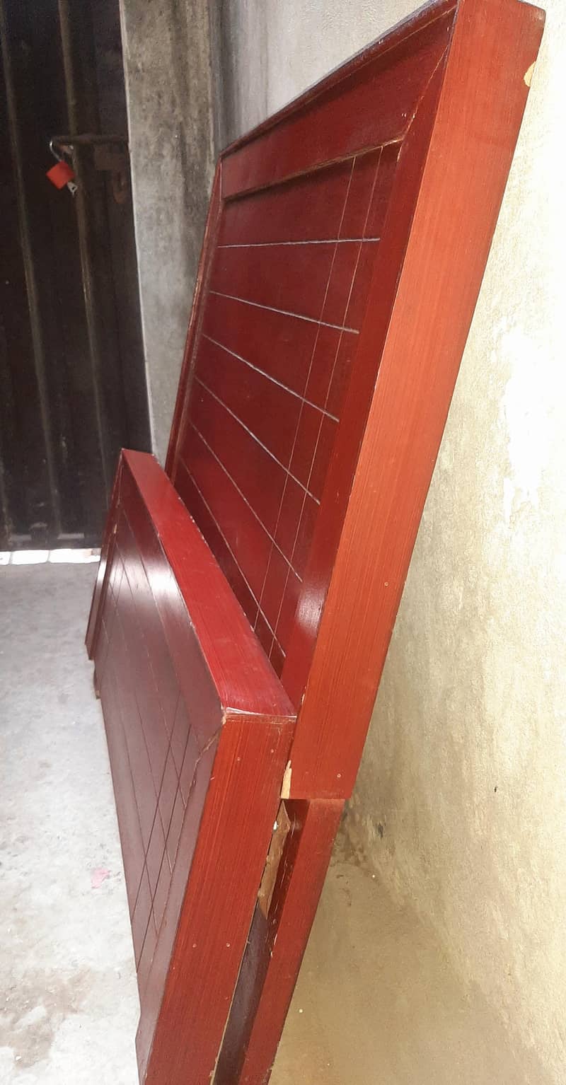 Brown Single Bed 1