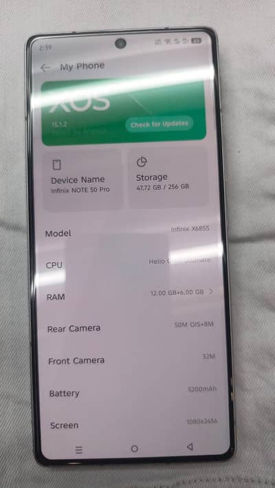 Infinix Note 50 Pro 12+12 256GB