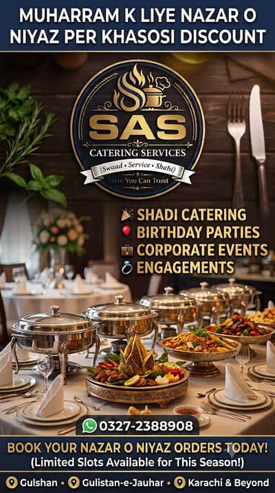 SAS CATERING SERVICES - TASTE YOU CAN TRUST