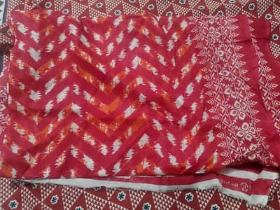 binsyed ka suit ha unstitched suit ha 3 pice ha