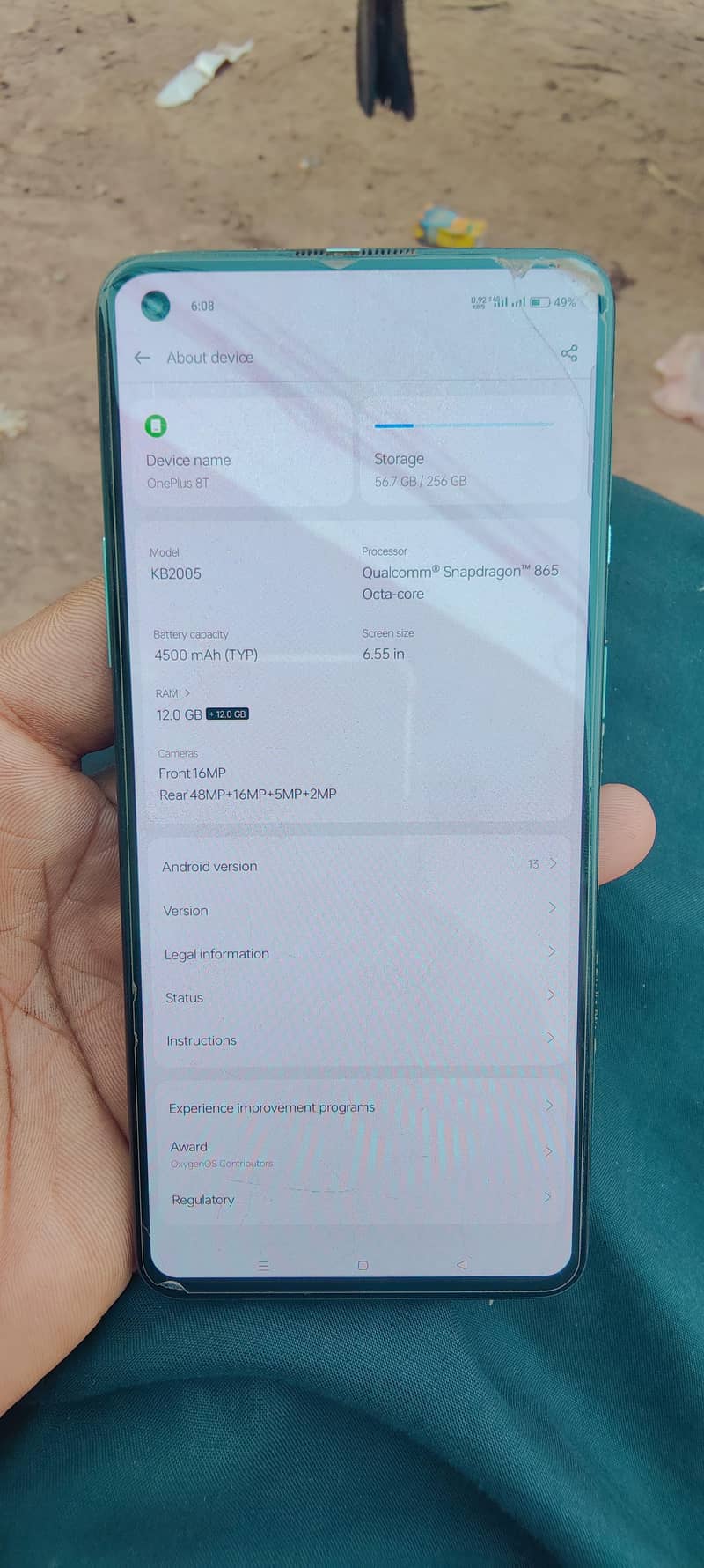 One Plus 8T 1