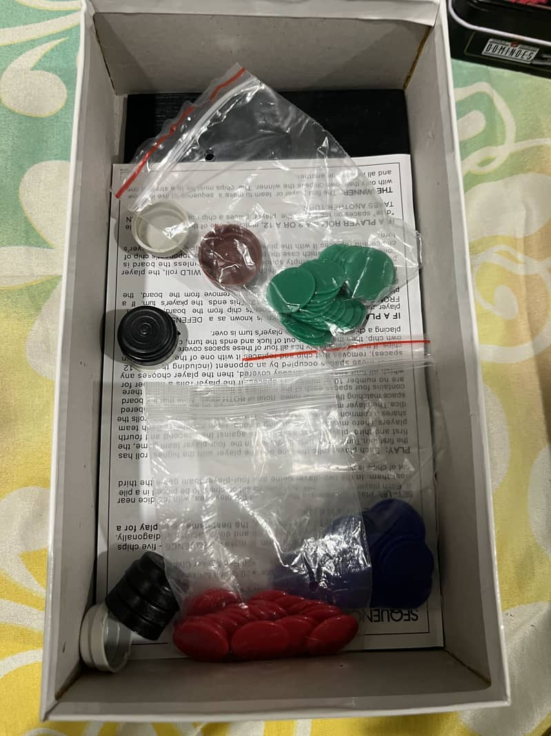 Sequence DICE board game 2
