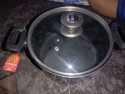 casio non stick cooking pots,3 sizes available