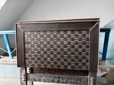 single wooden beds