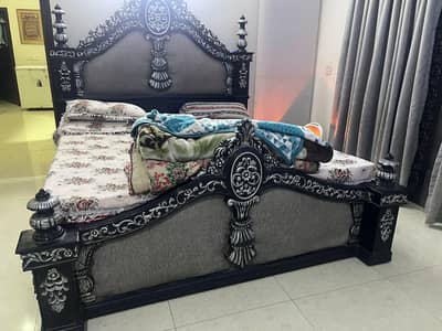 Chinioti Bed Set Shesham wood