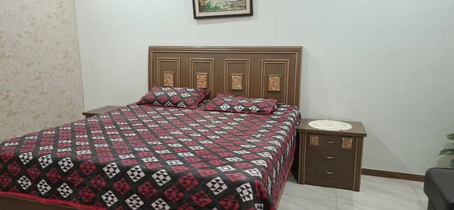 A strong bed set in great condition