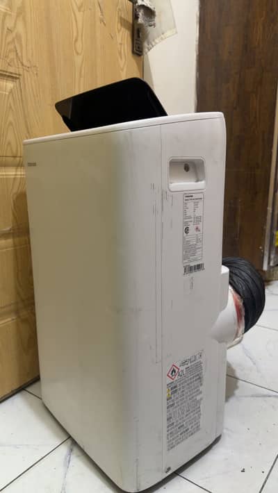 Portable ac with supply