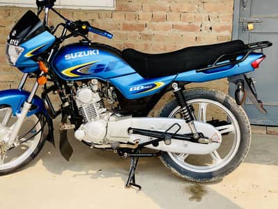 SUZUKI 110s BLUE COLOUR