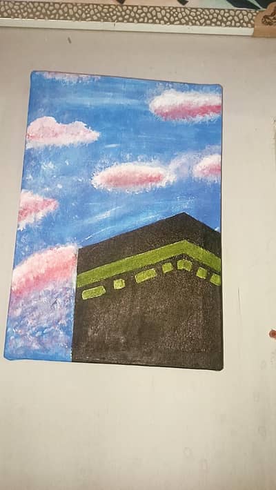 khanna kabba painting hand painted.