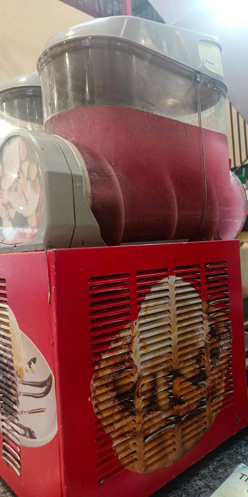 Working condition slush machine 2