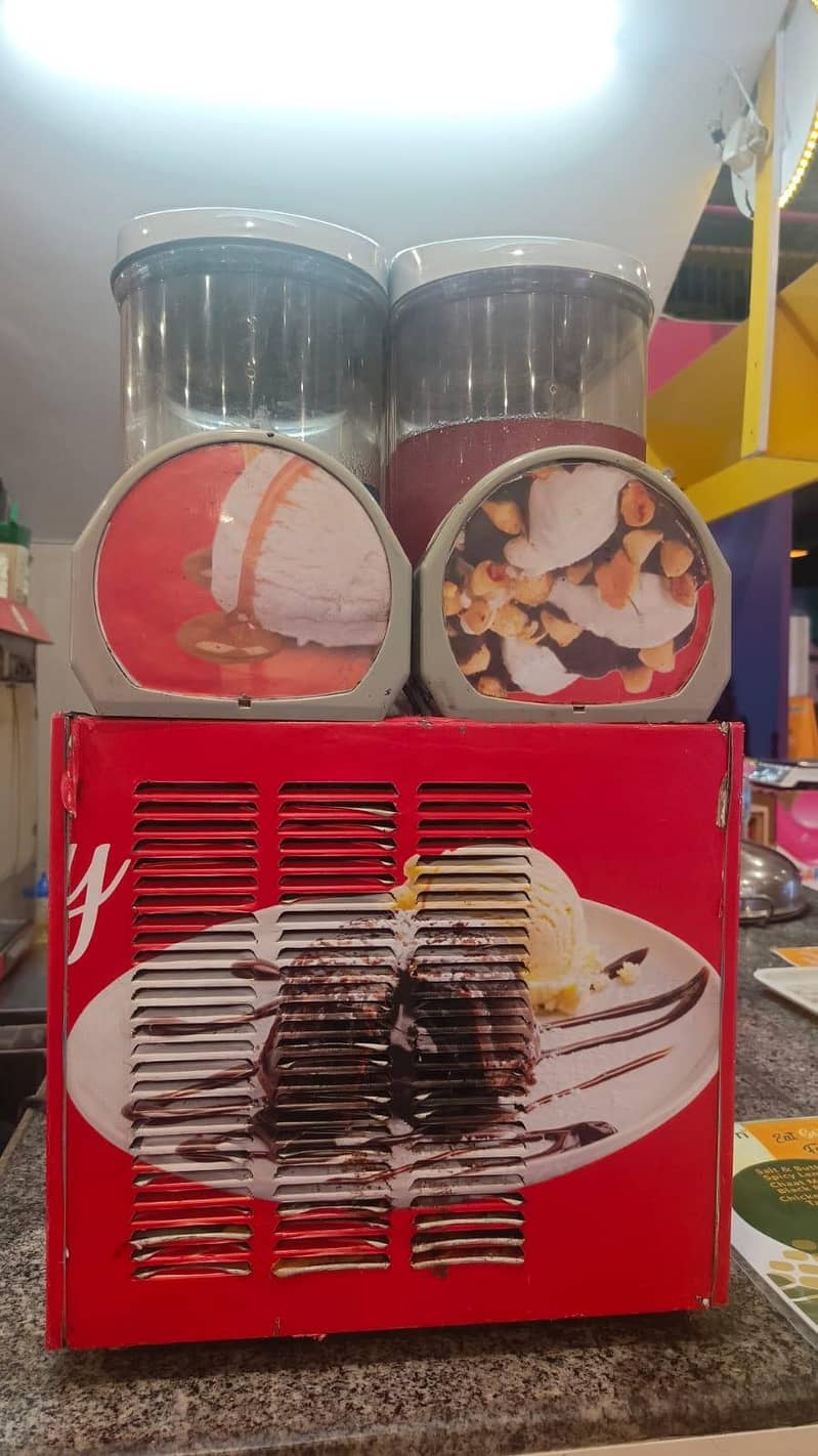 Working condition slush machine 3
