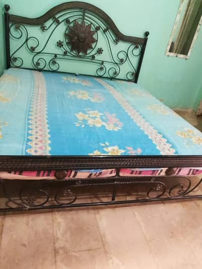 Iron King Size Bed
