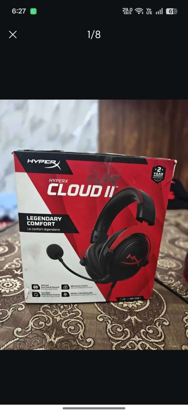 Hyper x cloud || 0