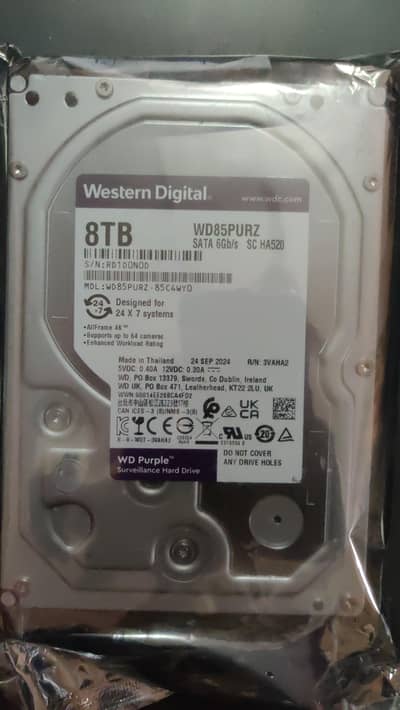 WD PURPLE SURVEILLANCE HARD DISK