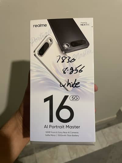 Realme 16 Brand new just box open non active