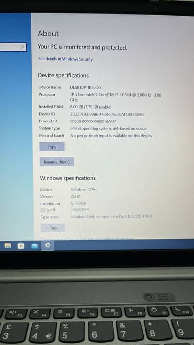 Model Lenove ThinkBook 15 G2 ITL
