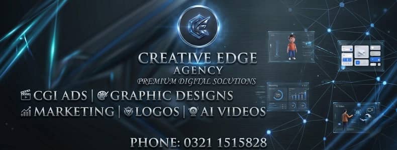 Creative Edge Agency: Professional Graphic Design & Digital Marketing