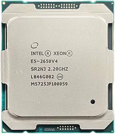 Intel Xeon 2650 v4 ( 12 core 24 Threads )