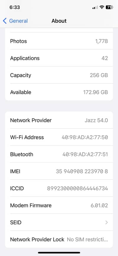 iPhone X Pta Approved