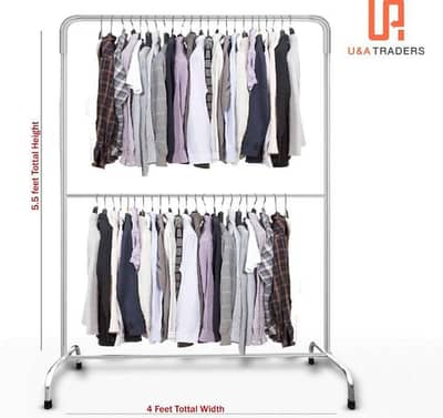 Double pole clothes stand free delivery cash on delivery