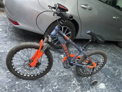 XTM Mountain bike, 20 X 2.35, Bicycle for kids aged 6-12