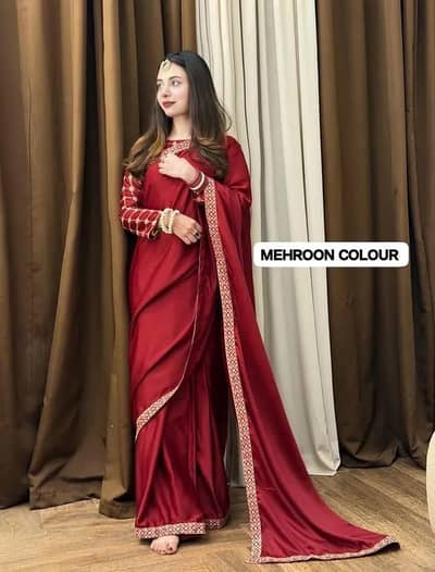 Shamoz Silk Saree Set for Women