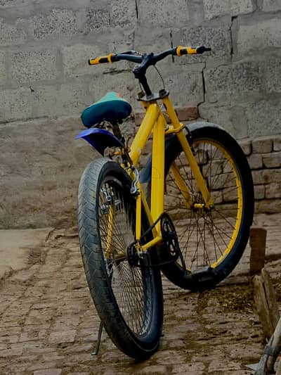 by cycle