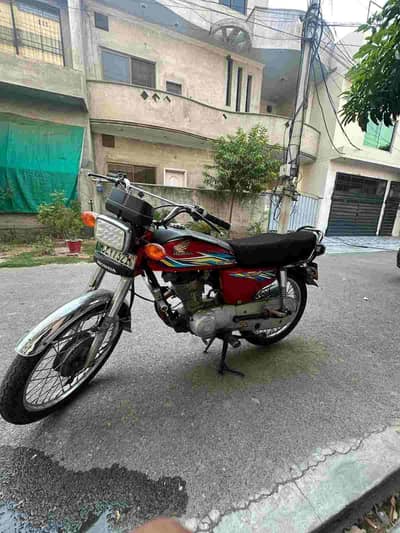 HONDA CG 125 2017 MODEL REGISTERED 2018.10/10 CONDITION.